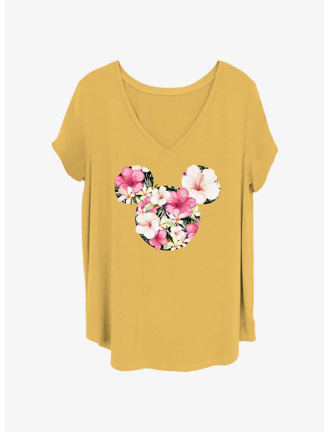 Disney Mickey Mouse Tropical Mouse Girls T-Shirt Plus Size