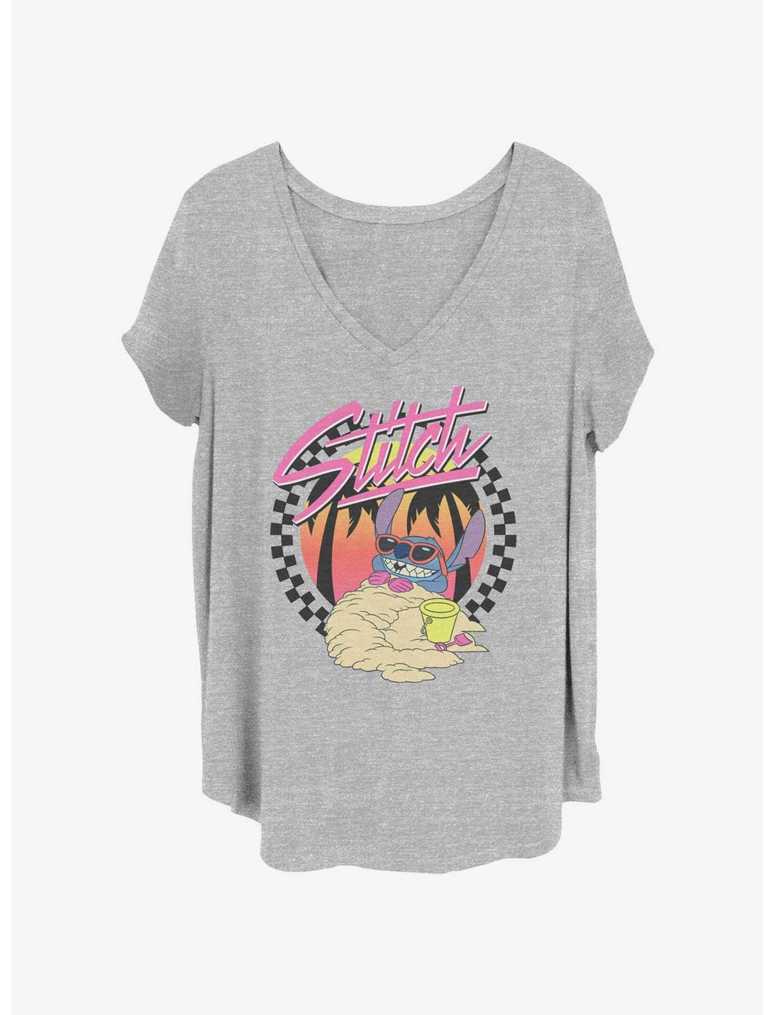 Disney Lilo & Stitch Sunset Girls T-Shirt Plus Size