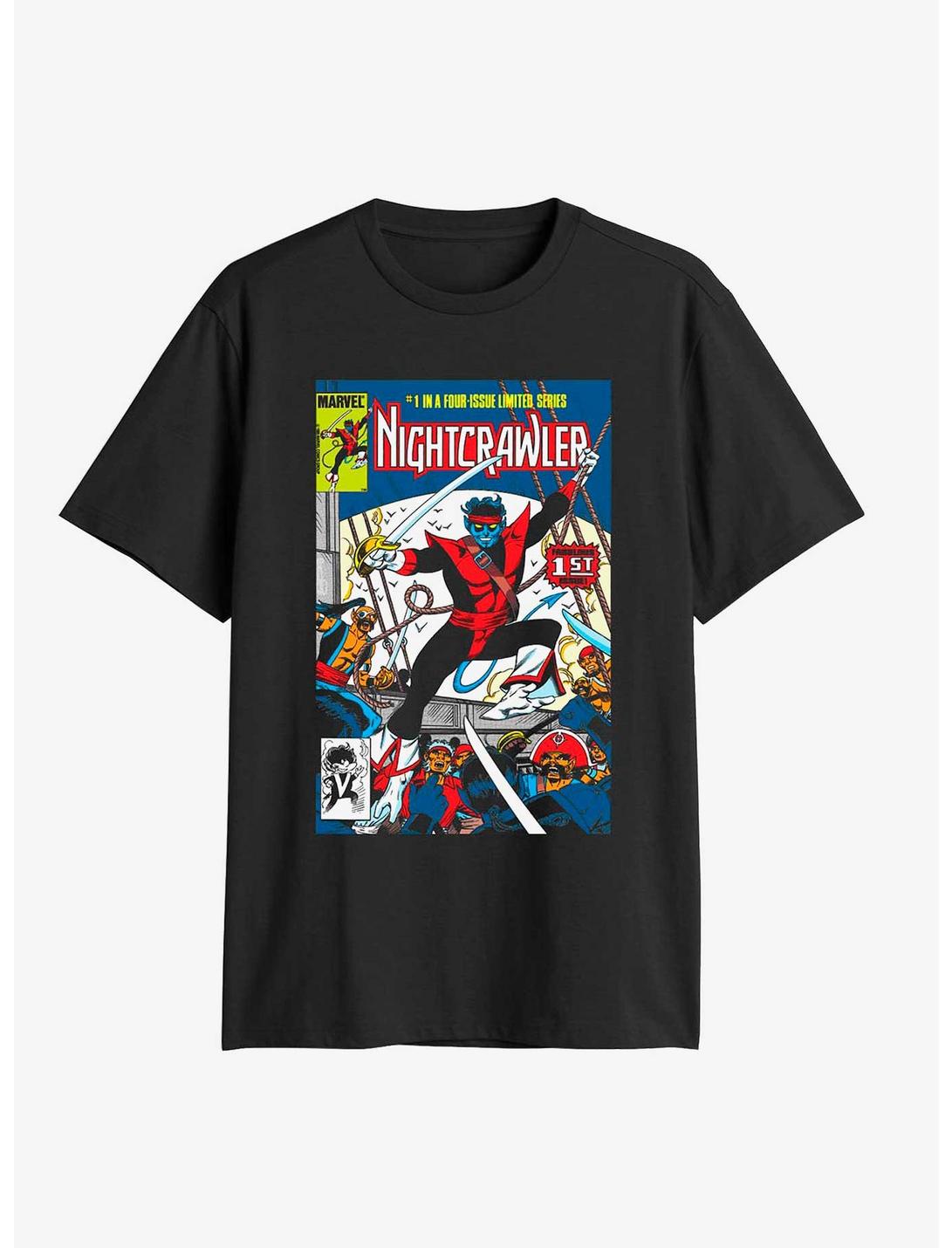 Marvel X-Men Nightcrawler Comic Cover T-Shirt