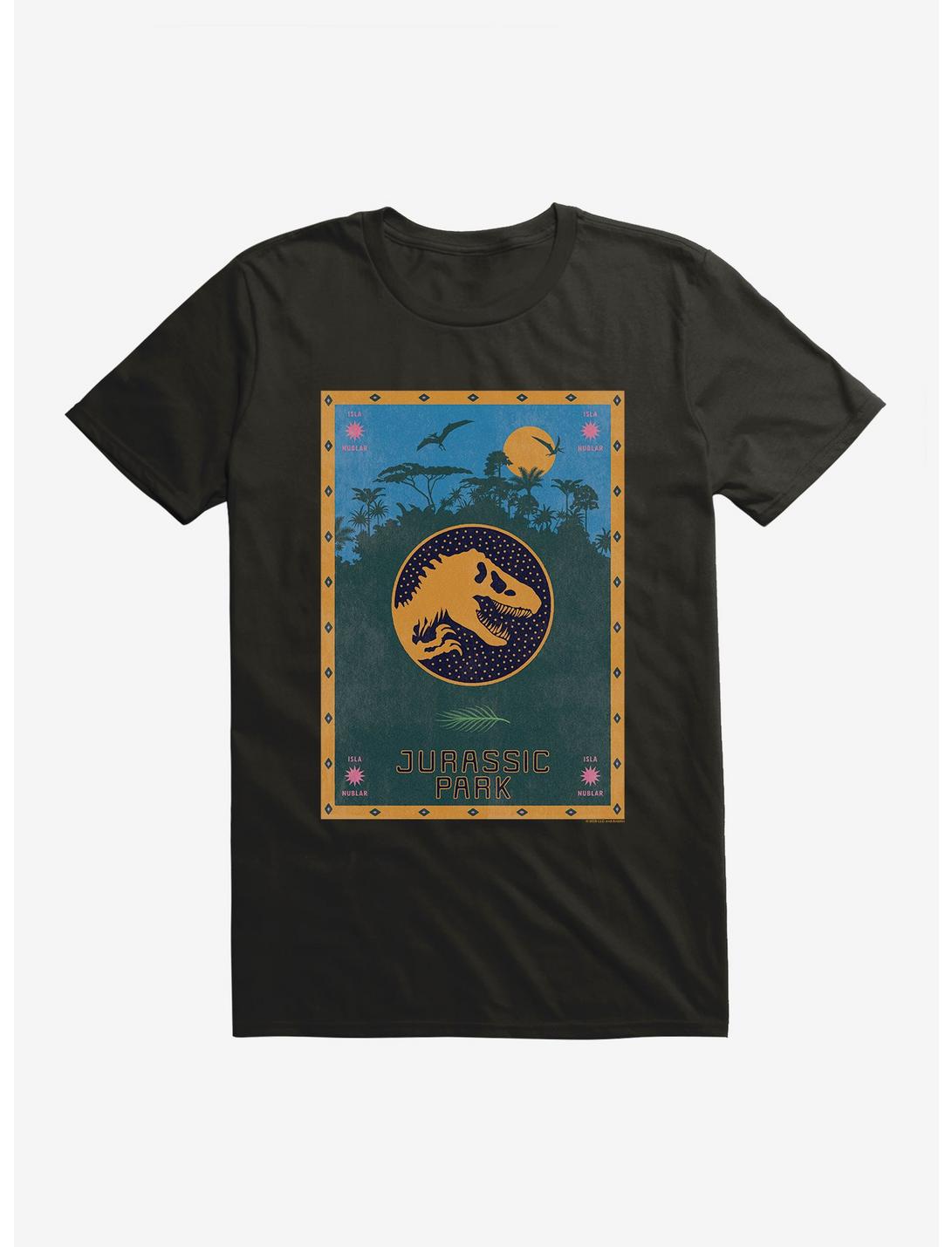 T-shirt avec affiche rétro de Jurassic Park