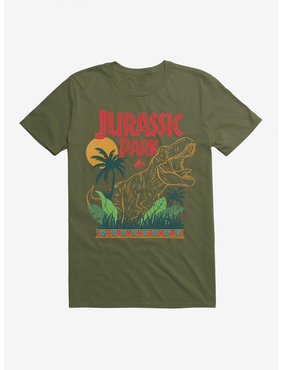 T-shirt Rugissement du T-Rex de Jurassic Park