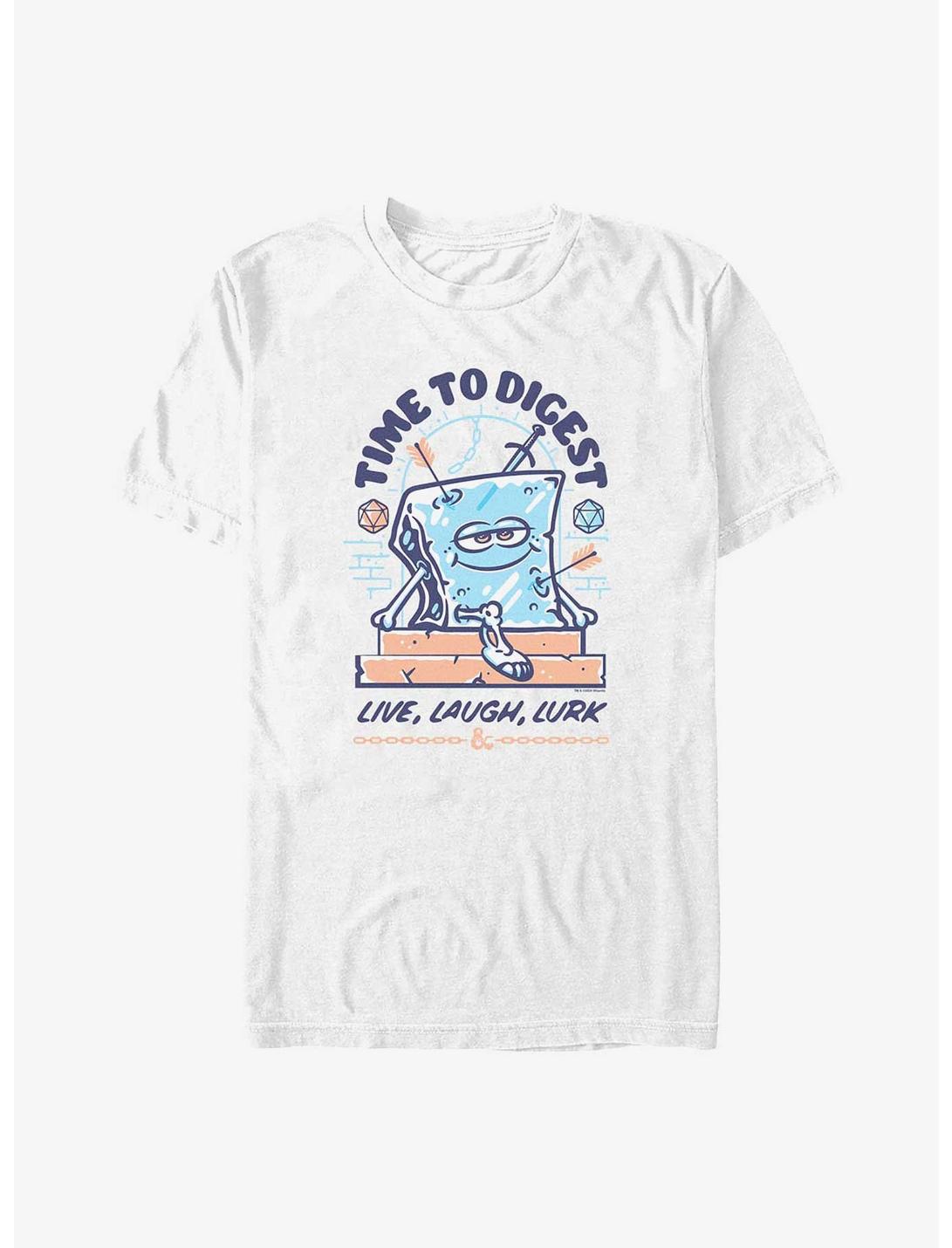 Dungeons & Dragons Time To Digest Gelatinous Cube Big & Tall T-Shirt