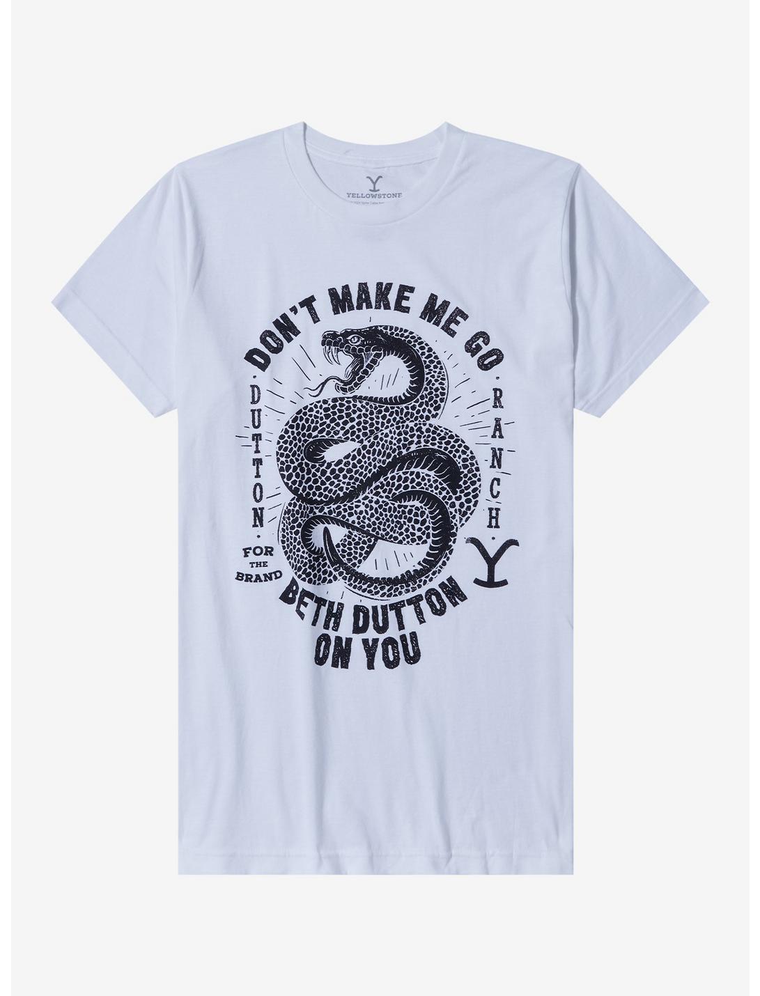 T-shirt Yellowstone Beth Dutton Serpent
