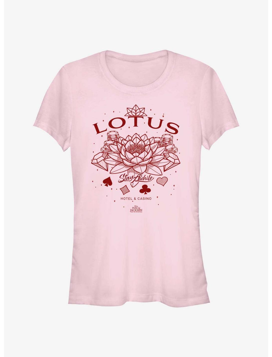 Disney Percy Jackson And The Olympians Lotus Stay A While Girls T-Shirt