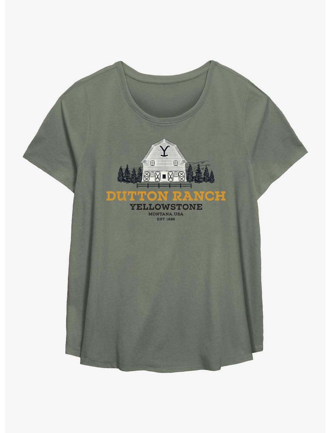 Yellowstone Ranch Girls T-Shirt Plus Size