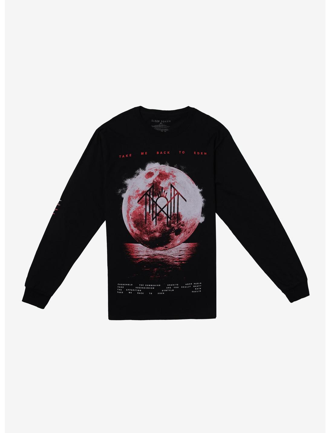 T-shirt manches longues Sleep Token Take Me Back To Eden Tracklist