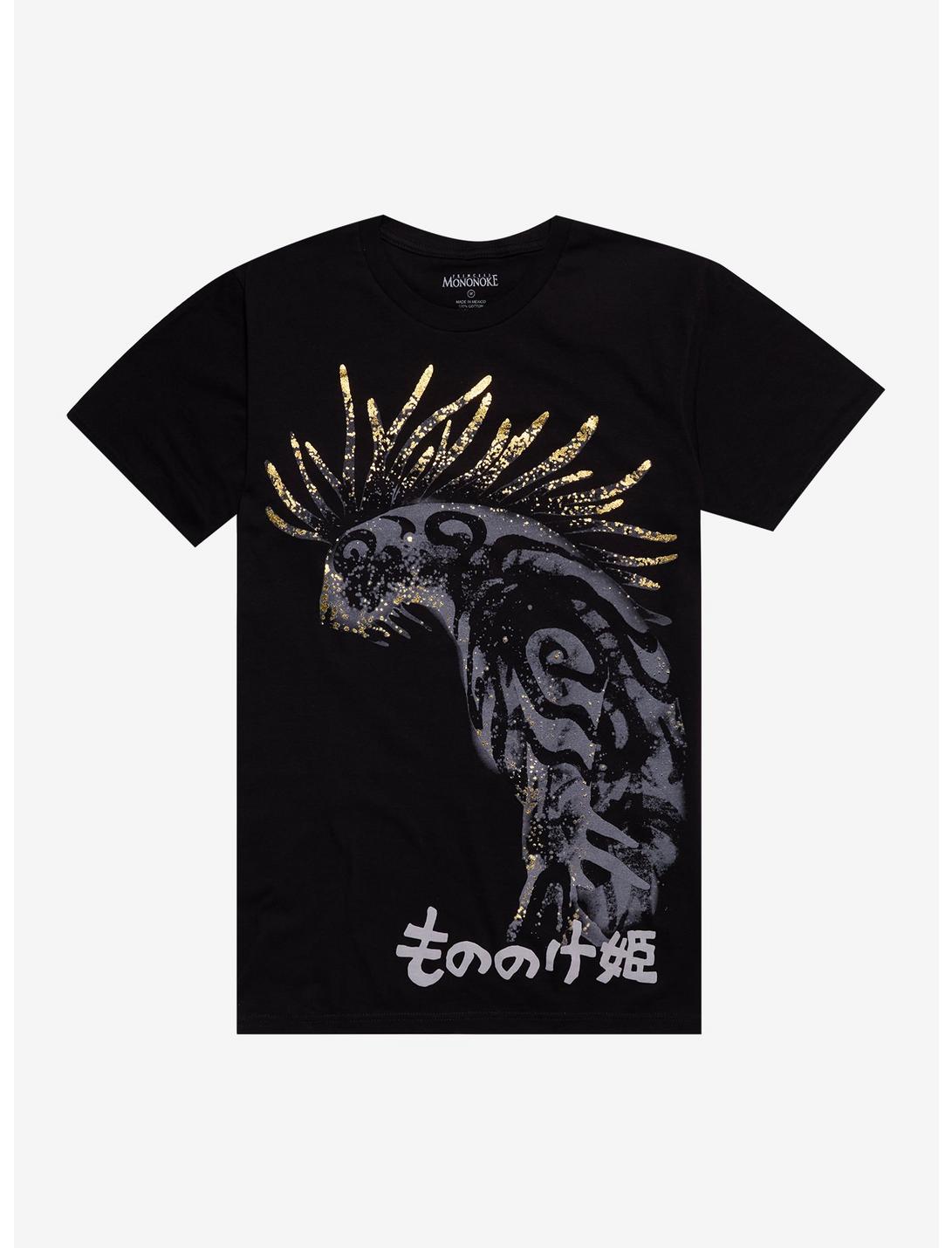 Studio Ghibli® Princess Mononoke Night-Walker Foil Print T-Shirt