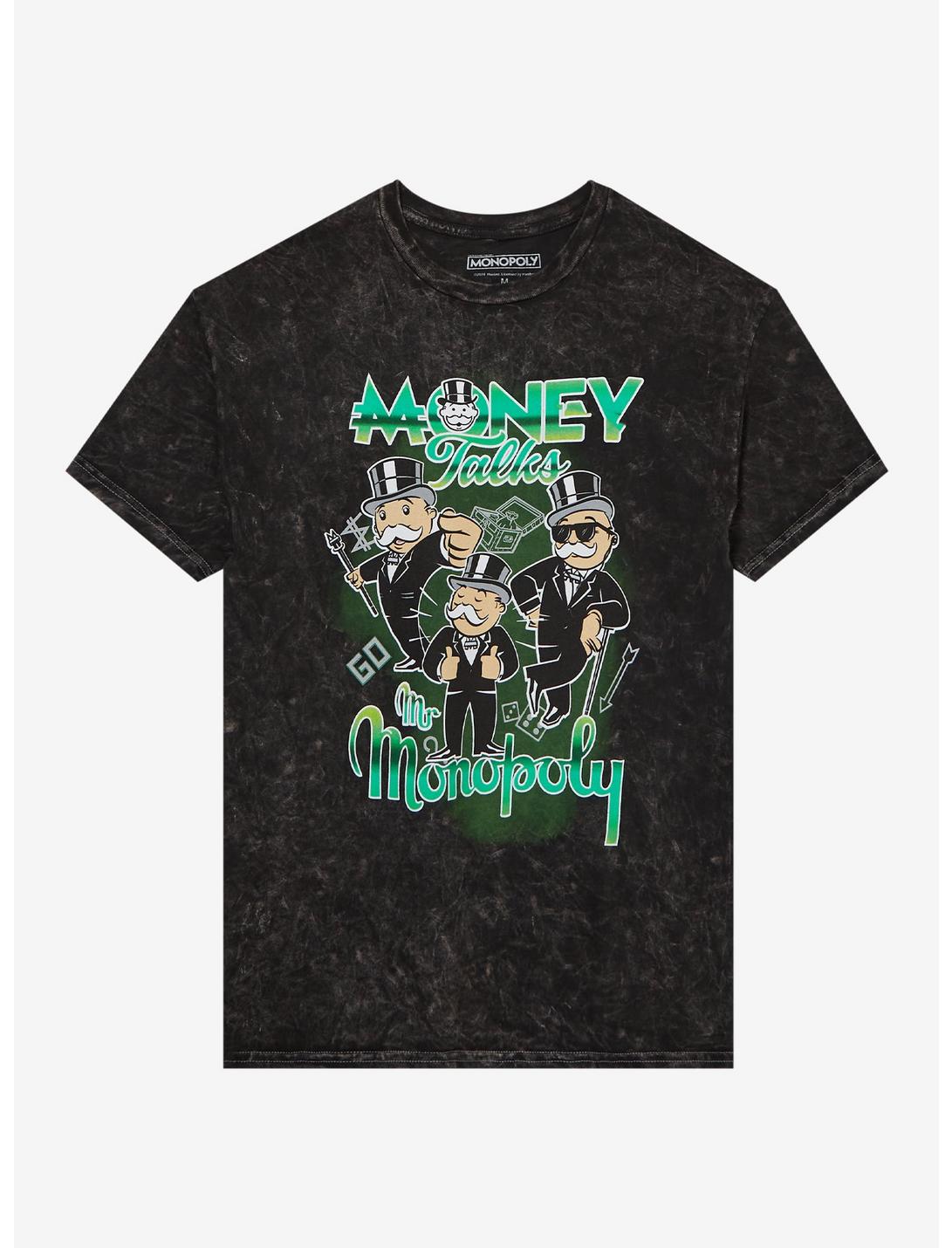 Monopoly Money Talks Collage T-Shirt