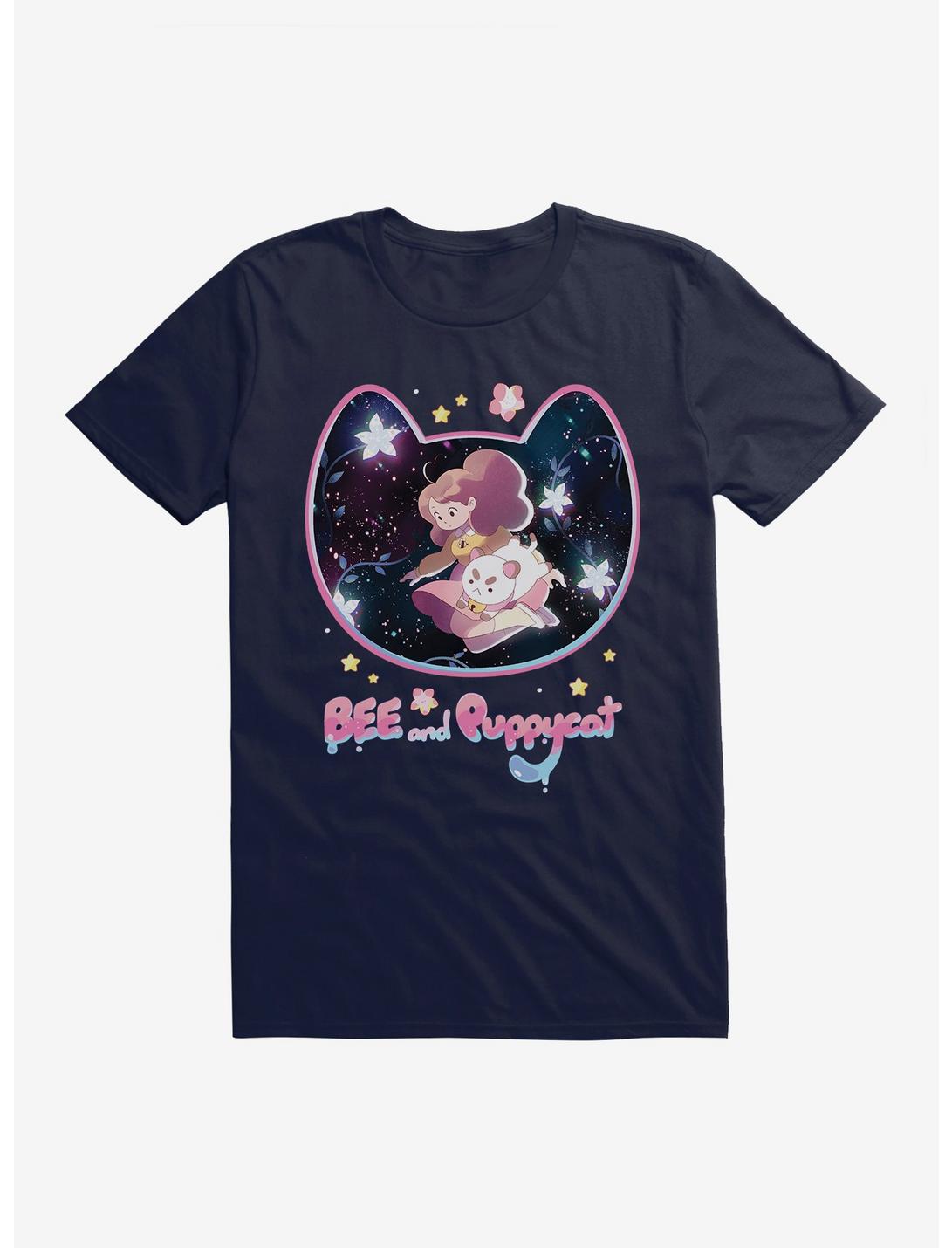 Bee and Puppycat Flower Galaxy T-Shirt