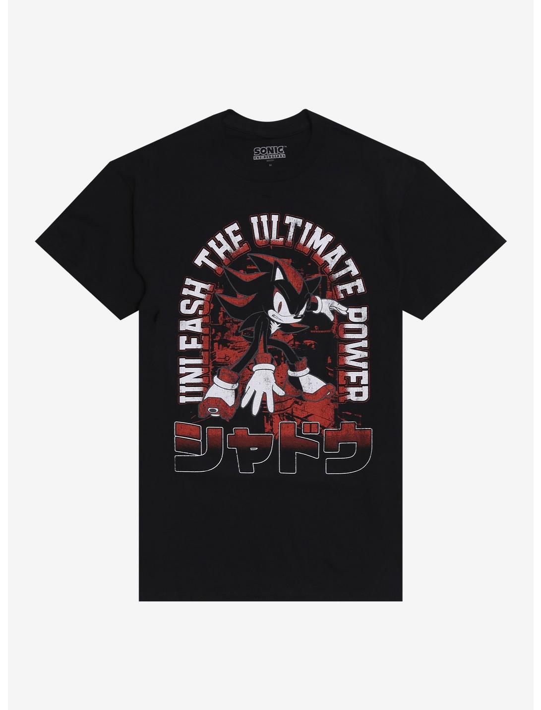Sonic The Hedgehog Shadow Ultimate Power T-Shirt