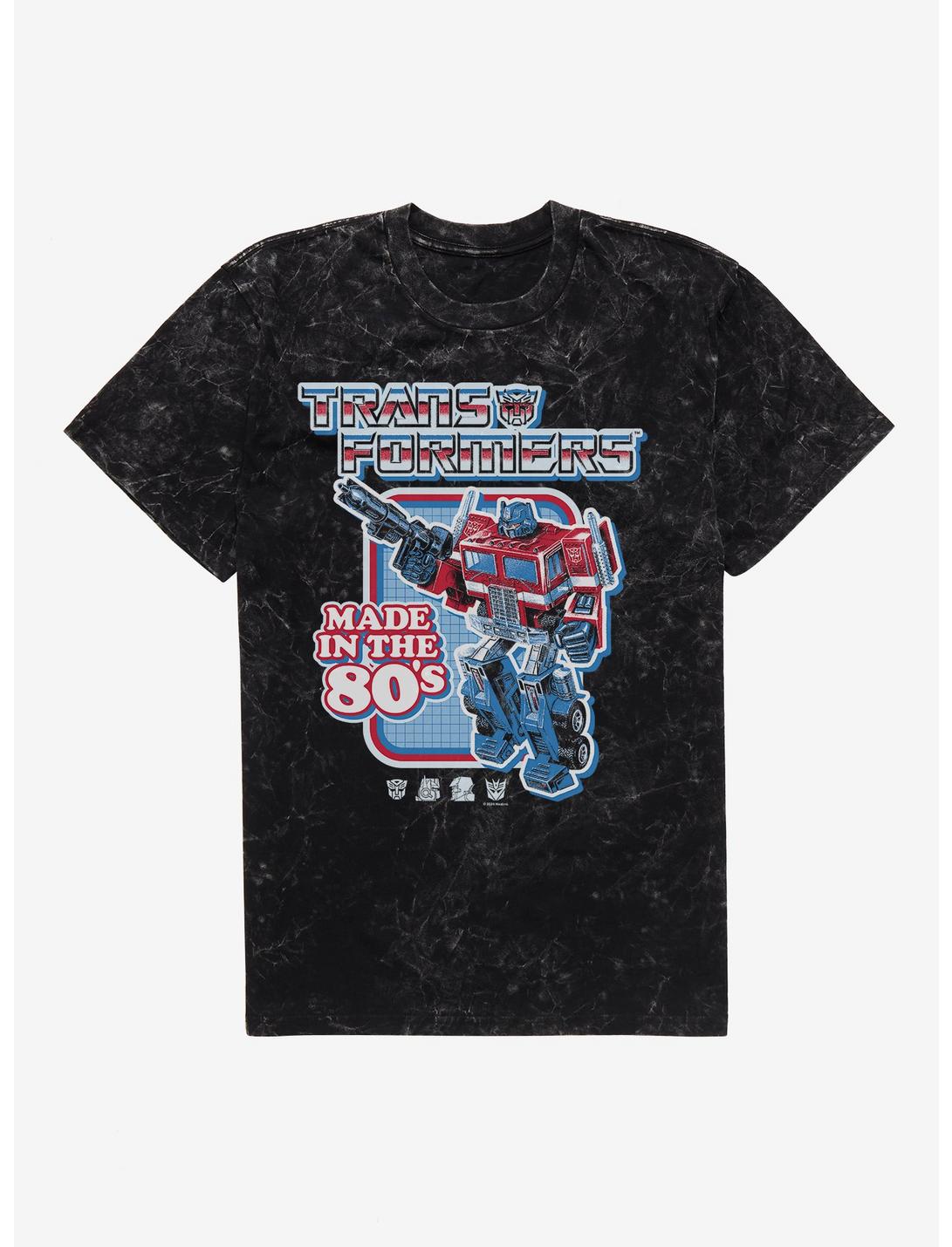 Transformers Made In The 80's Mineral Wash T-Shirt