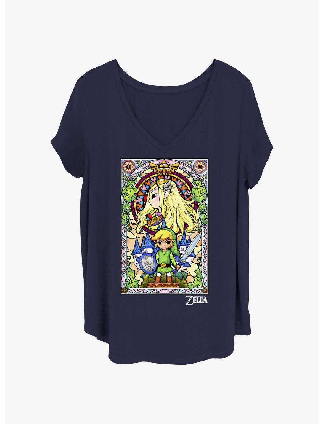 The Legend of Zelda Regal Glass Girls T-Shirt Plus Size