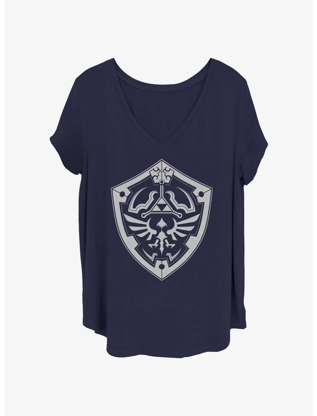 The Legend of Zelda Minimal Shield Girls T-Shirt Plus Size