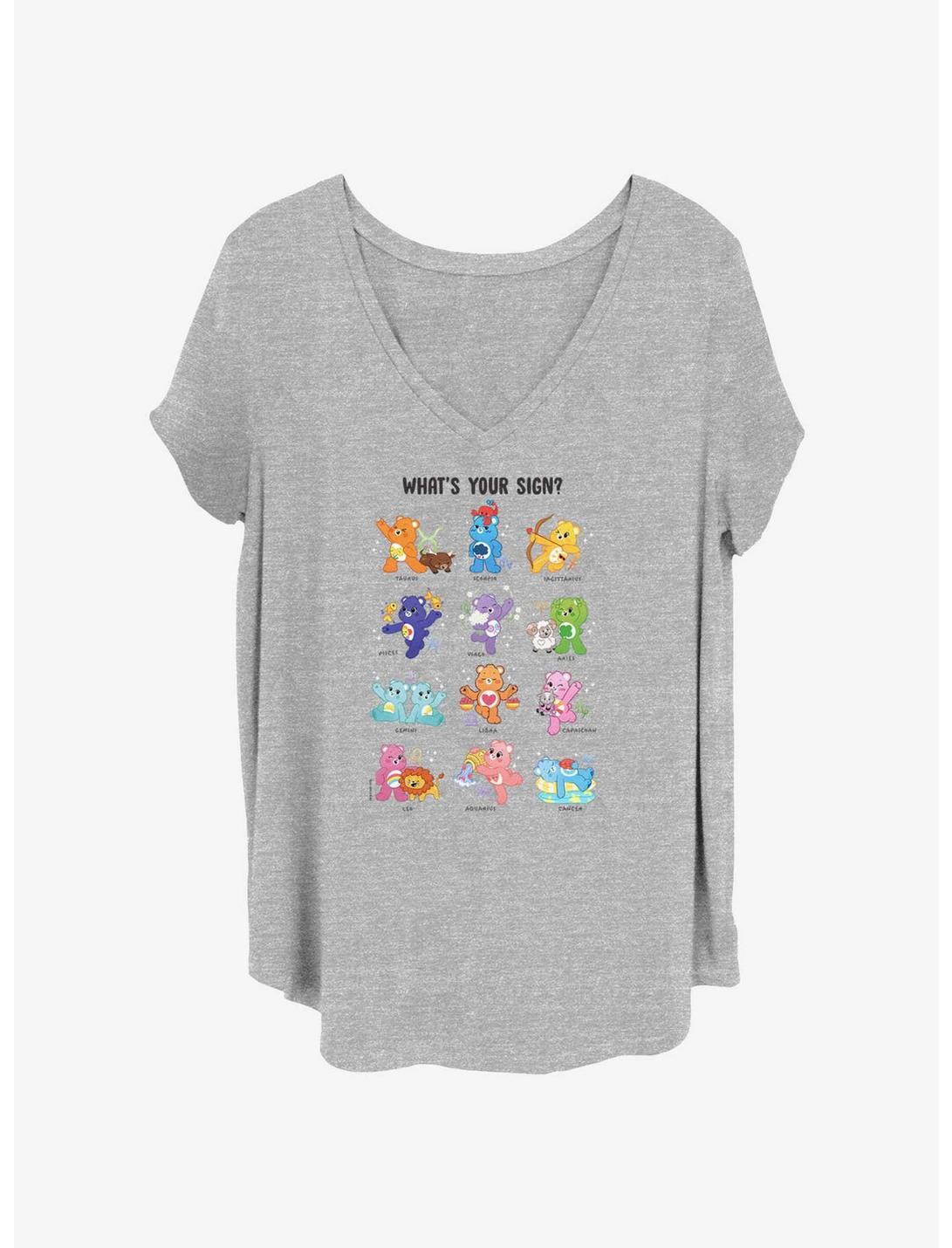 Care Bears What's Your Sign Girls T-Shirt Plus Size