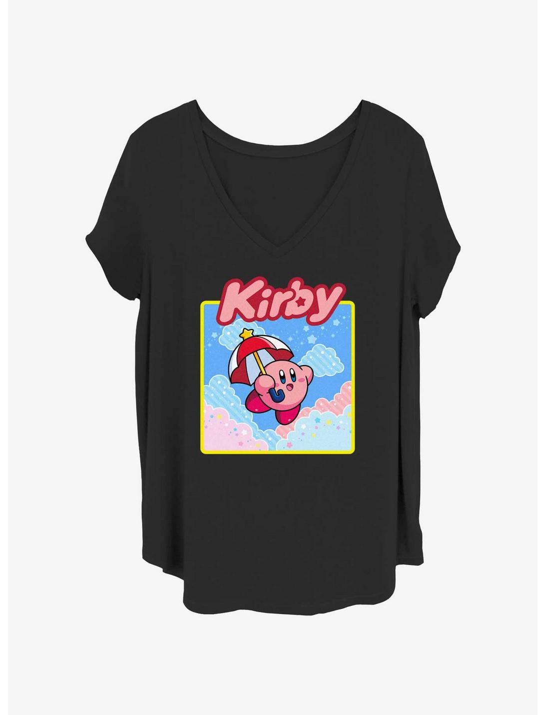 T-shirt Fille Grande Taille Kirby Starry Box