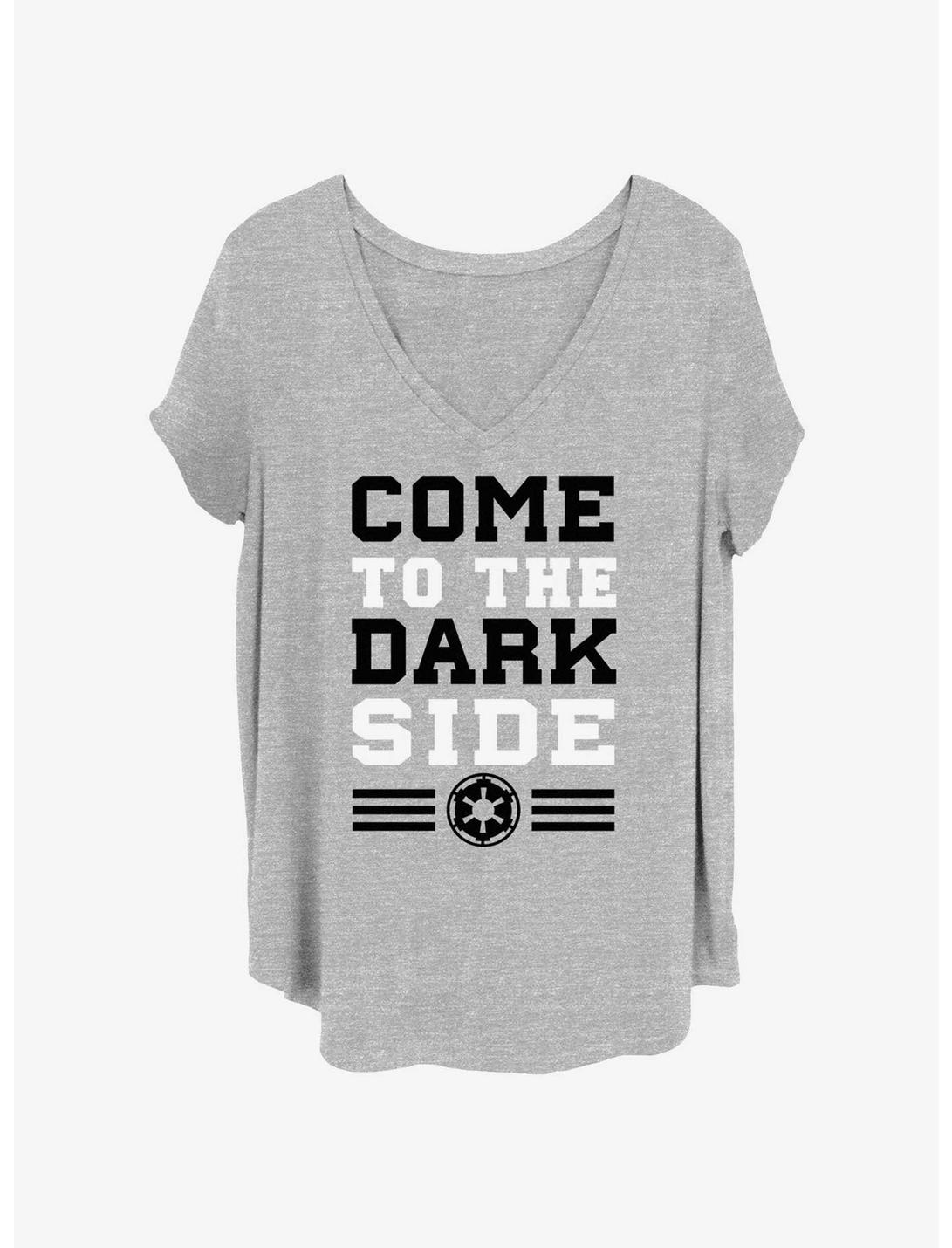 Star Wars Dark Side Invite Girls T-Shirt Plus Size
