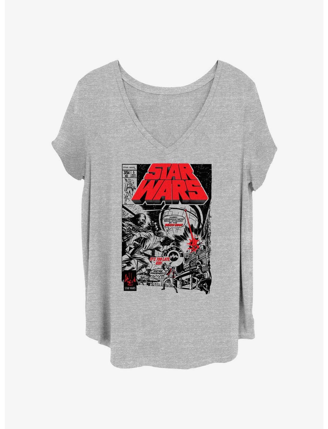 Star Wars Too Late Girls T-Shirt Plus Size