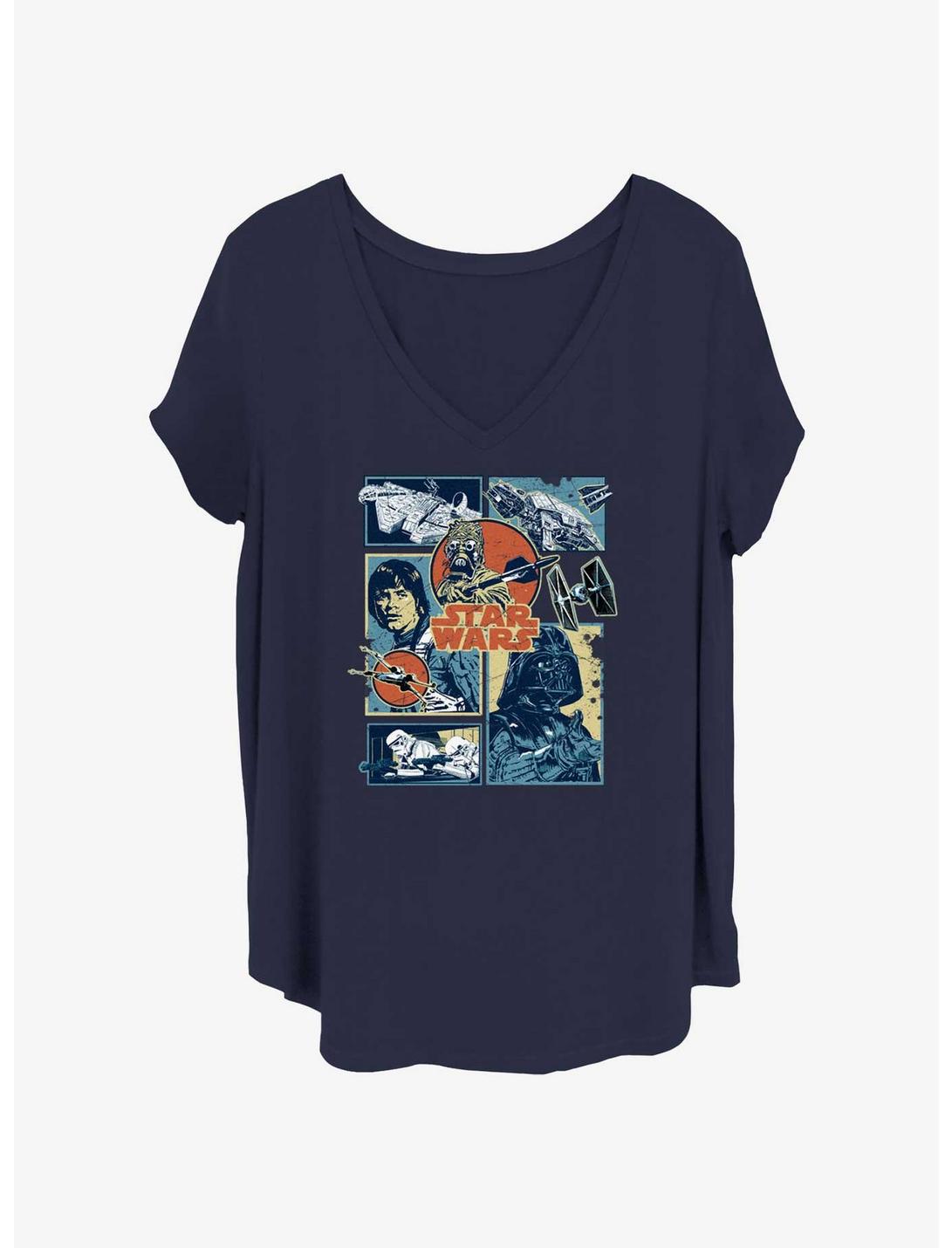 Star Wars Still Shots Girls T-Shirt Plus Size