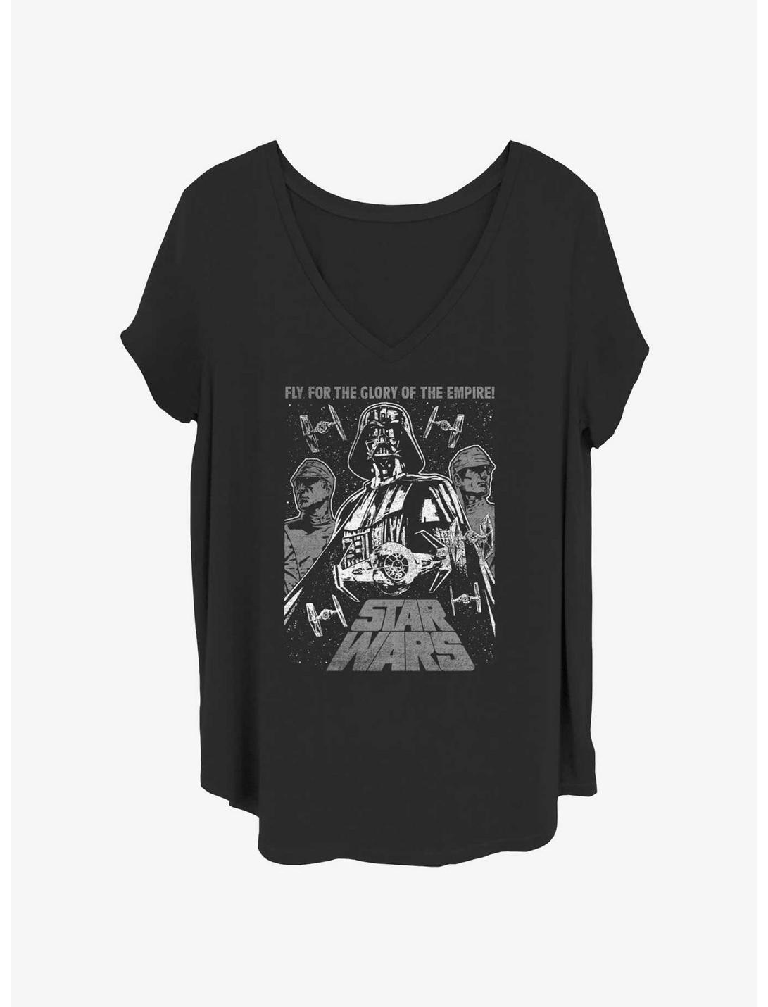 T-shirt fille Star Wars Fly Or Die, grande taille