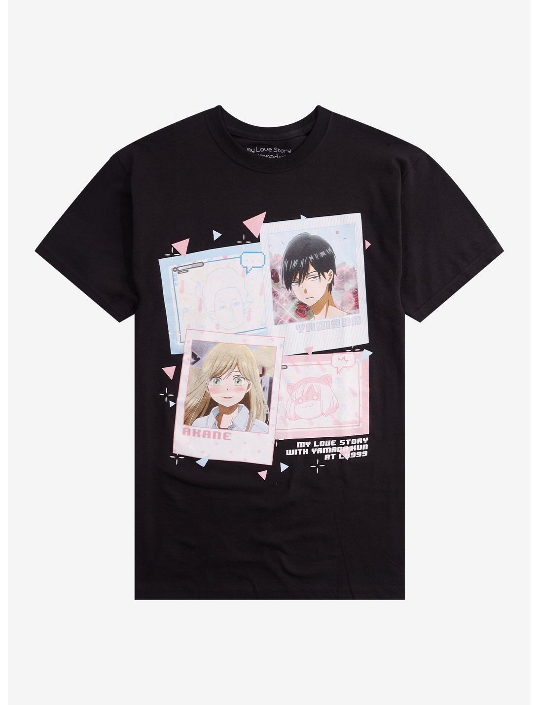 T-shirt photos "My Love Story With Yamada-Kun At Lv999"