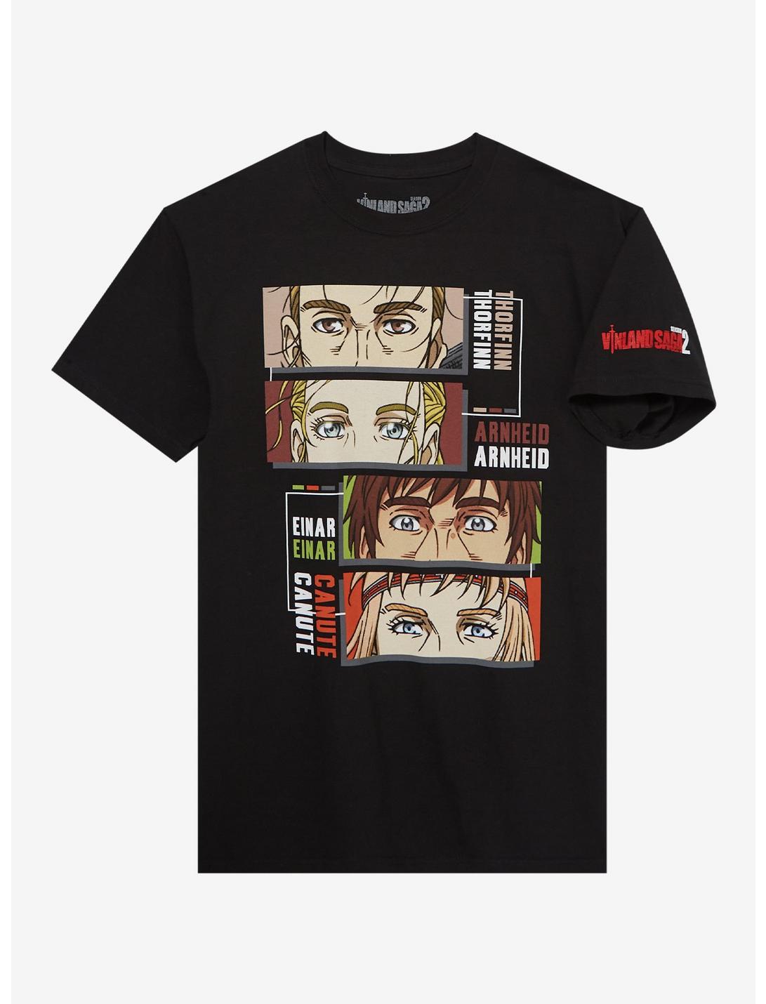 T-shirt Vinland Saga : gros plans des yeux