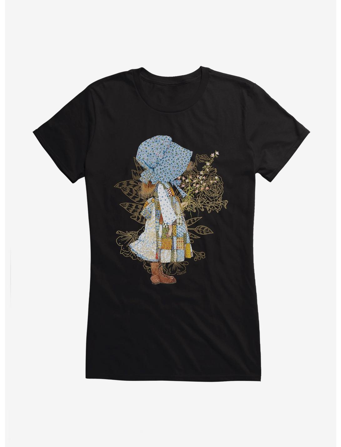 Holly Hobbie Bonnet Silhouette Girls T-Shirt