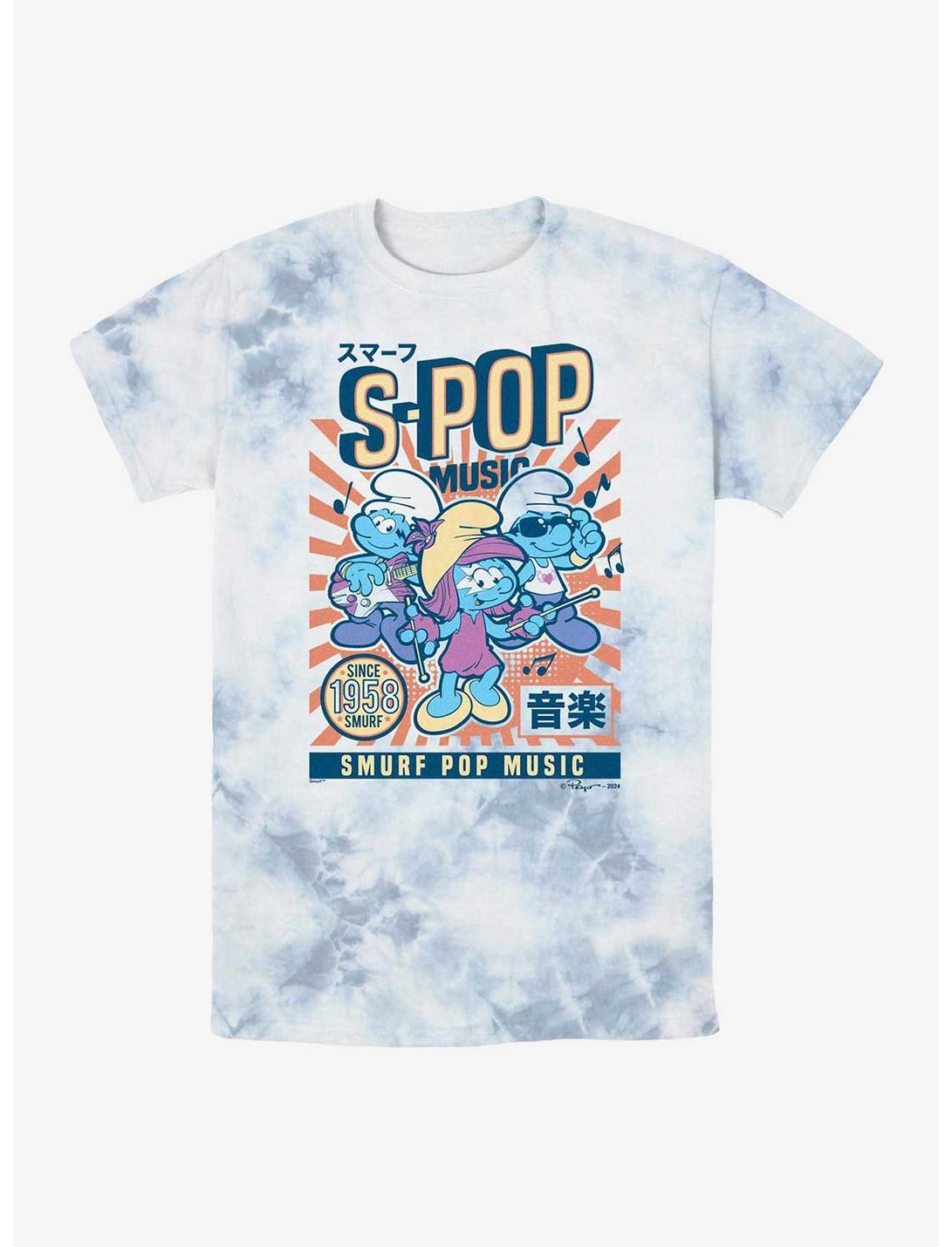 T-shirt Schtroumpfs La La La Tie-Dye