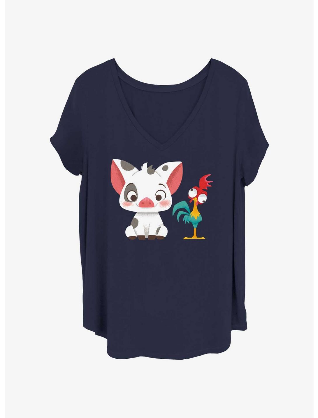 T-shirt Filles Disney Vaiana Copines de Plage Grande Taille