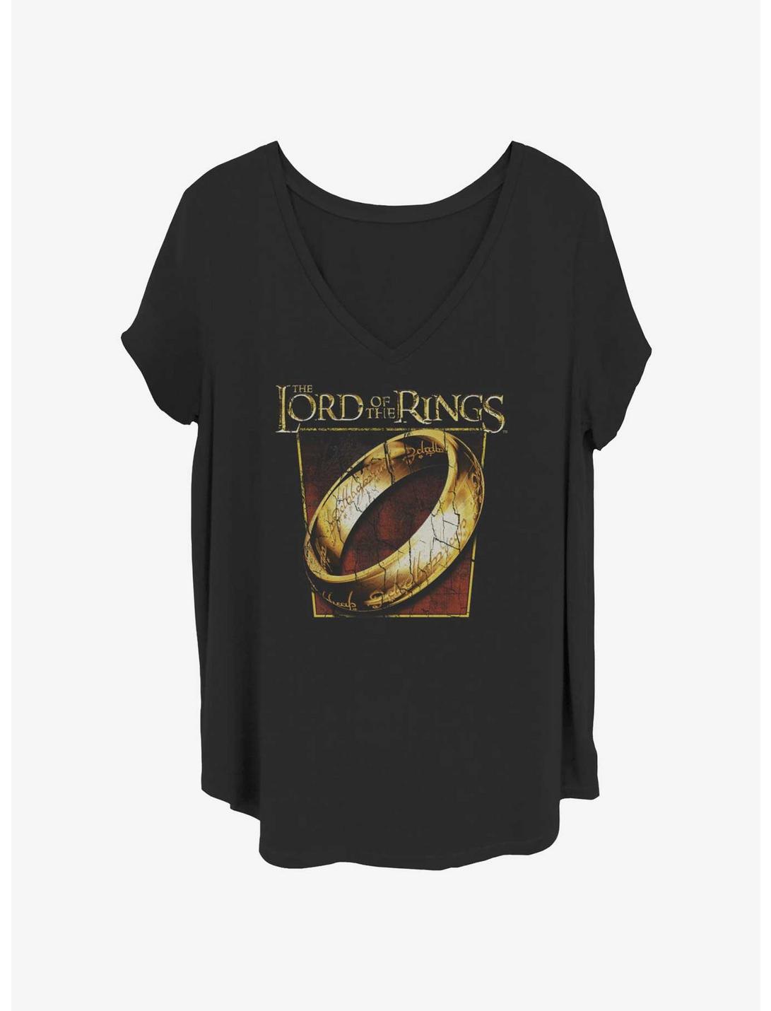 The Lord of the Rings Madeworn Ring Girls T-Shirt Plus Size
