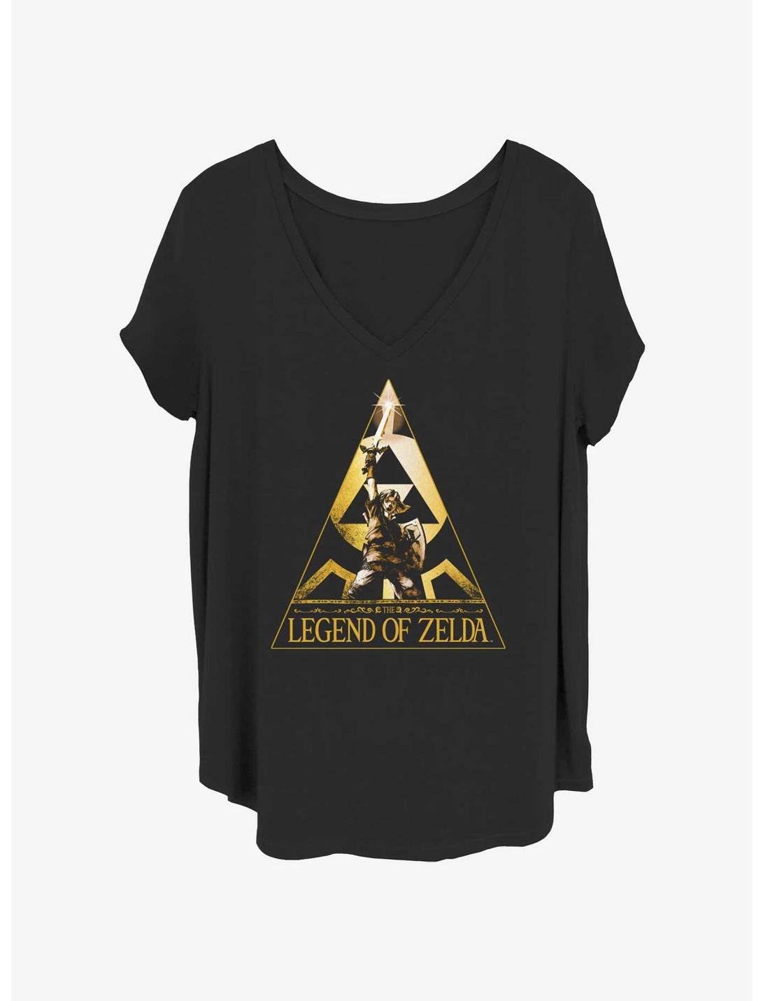 T-shirt Fille Grande Taille Nintendo The Legend of Zelda