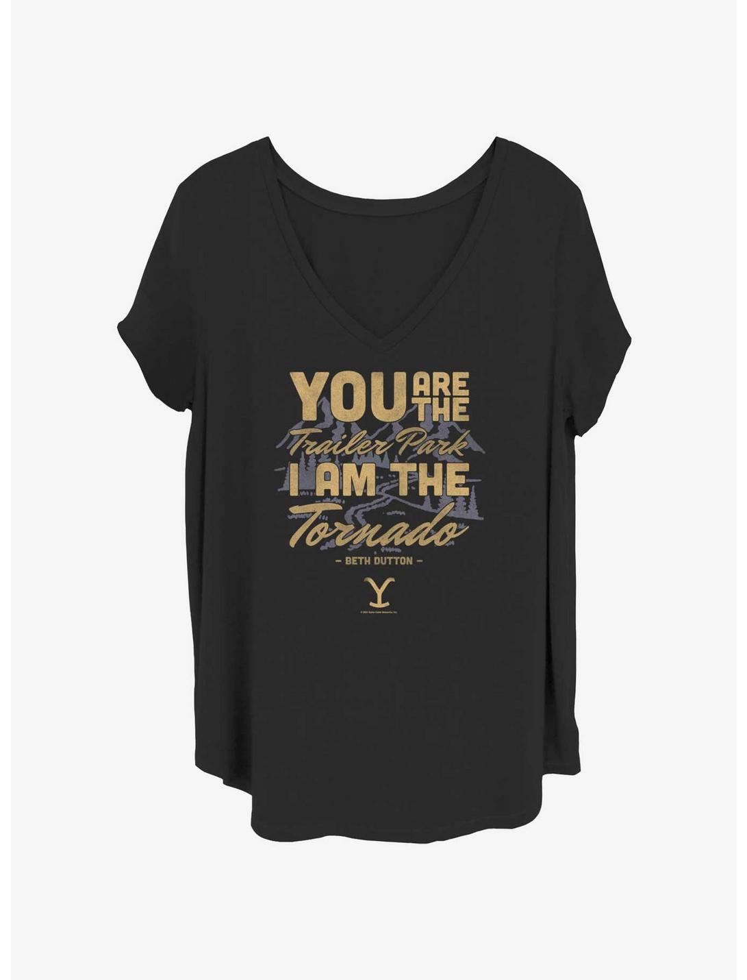 Yellowstone Tornado Girls T-Shirt Plus Size