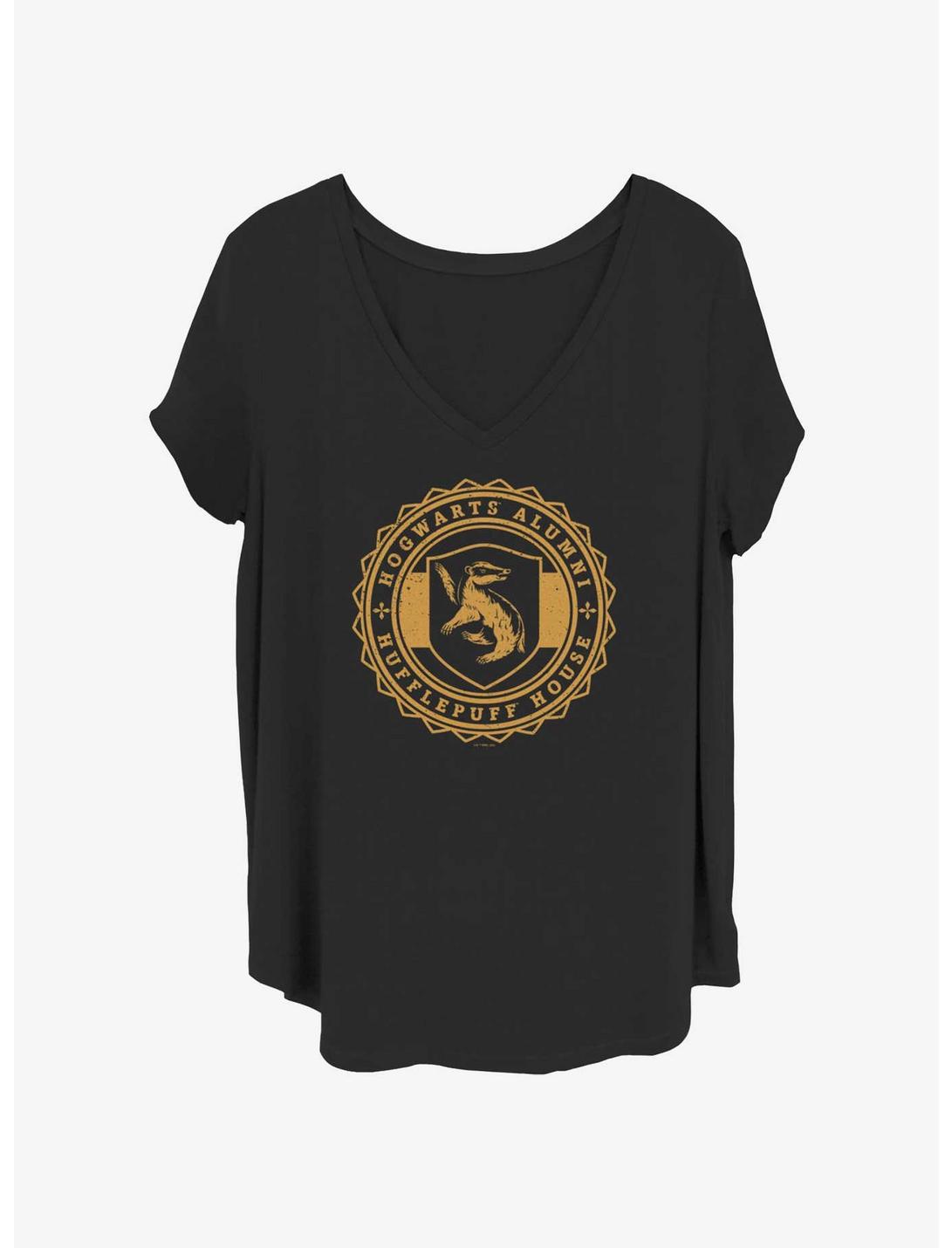 Harry Potter Circle Hufflepuff Girls T-Shirt Plus Size