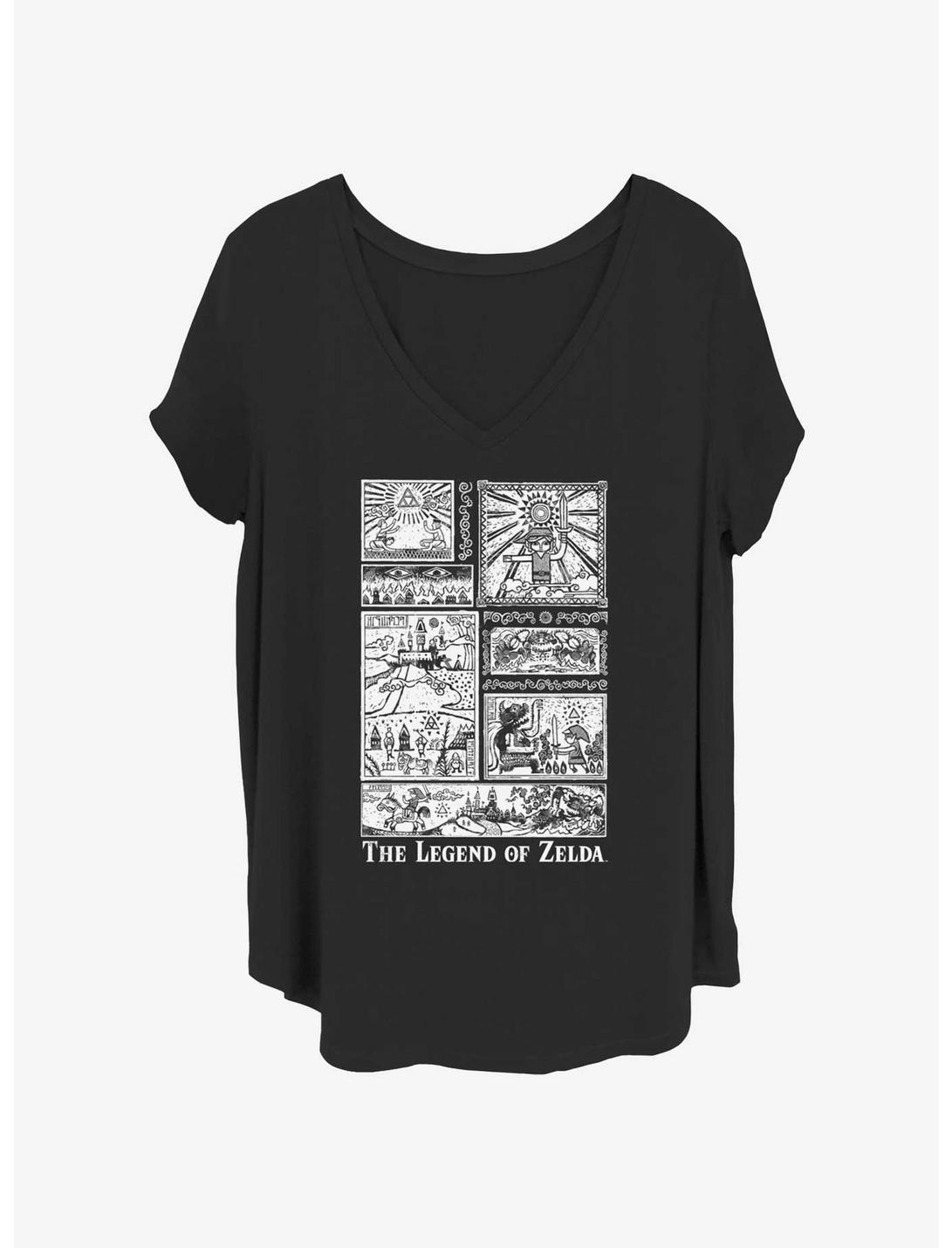 Nintendo The Legend Girls T-Shirt Plus Size