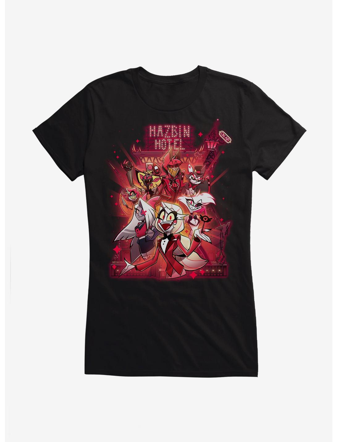 Hazbin Hotel Group Girls T-Shirt