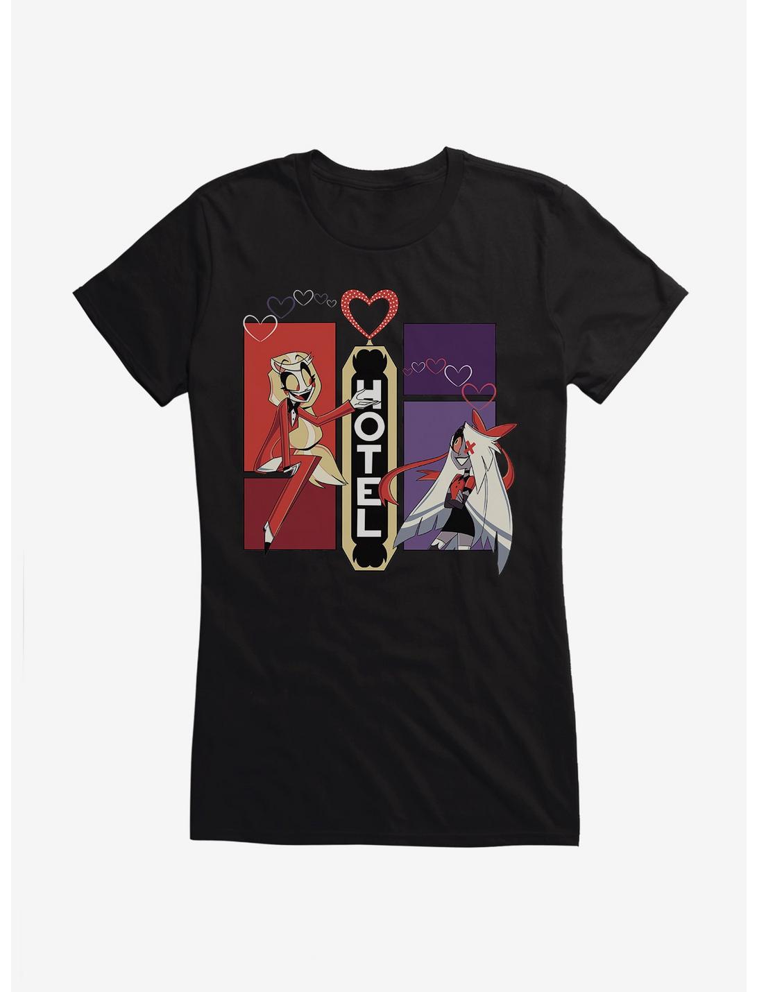 Hazbin Hotel Charlie & Vaggie Girls T-Shirt