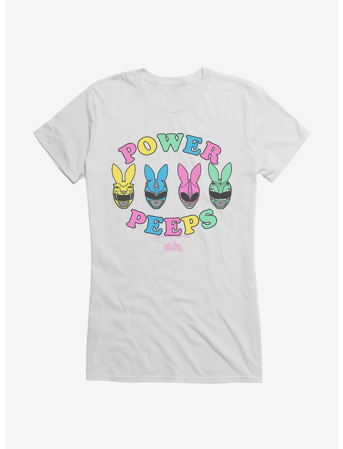 Mighty Morphin Power Rangers Power Peeps Girls T-Shirt