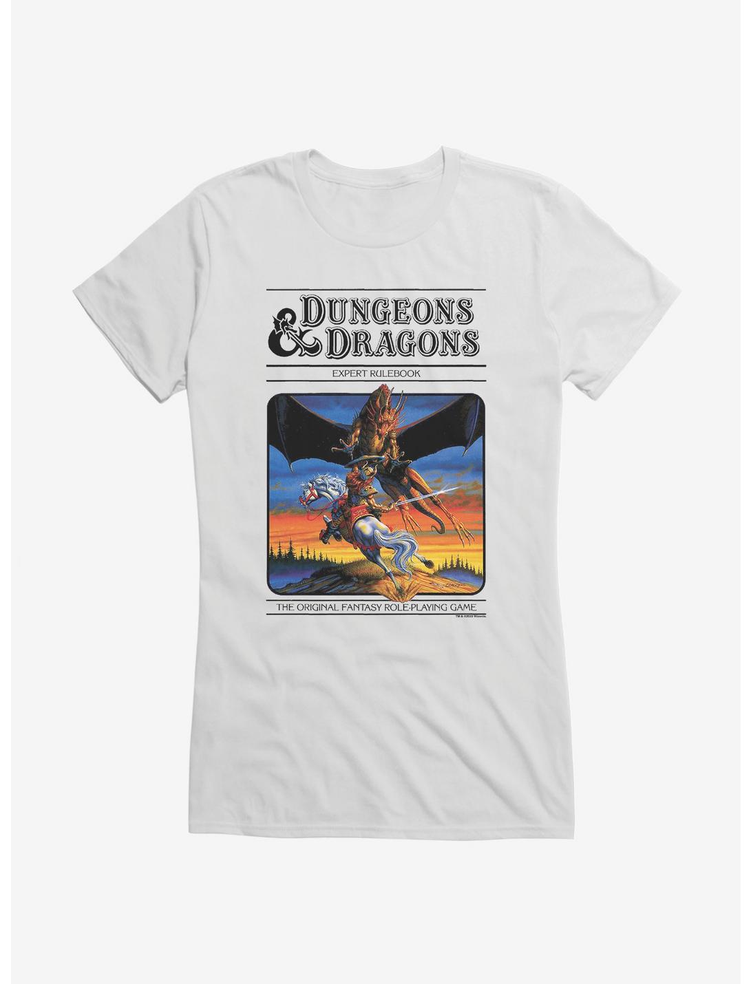 Dungeons & Dragons Vintage Expert Rulebook Girls T-Shirt