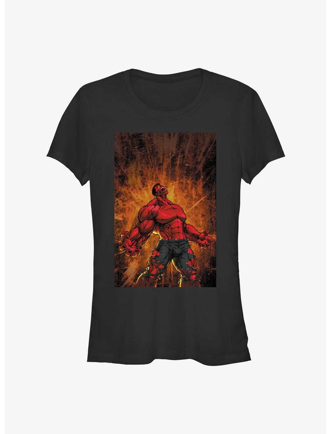 Hulk Red Hulk Fury Girls T-Shirt