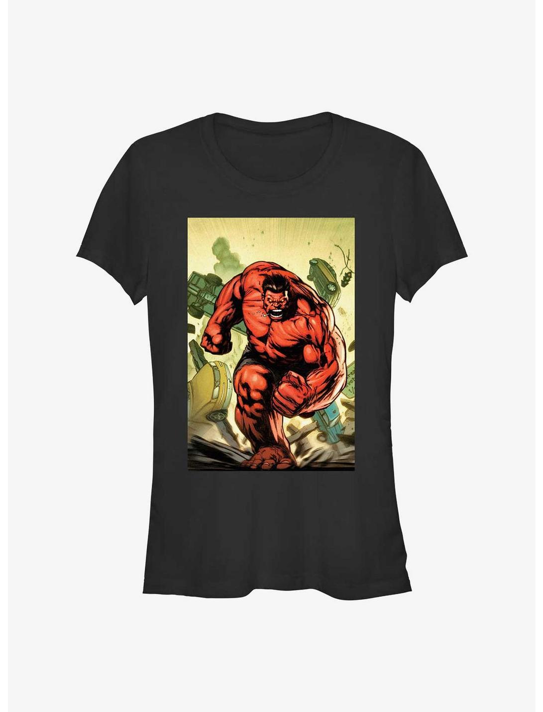 Hulk Red Hulk Crash Girls T-Shirt