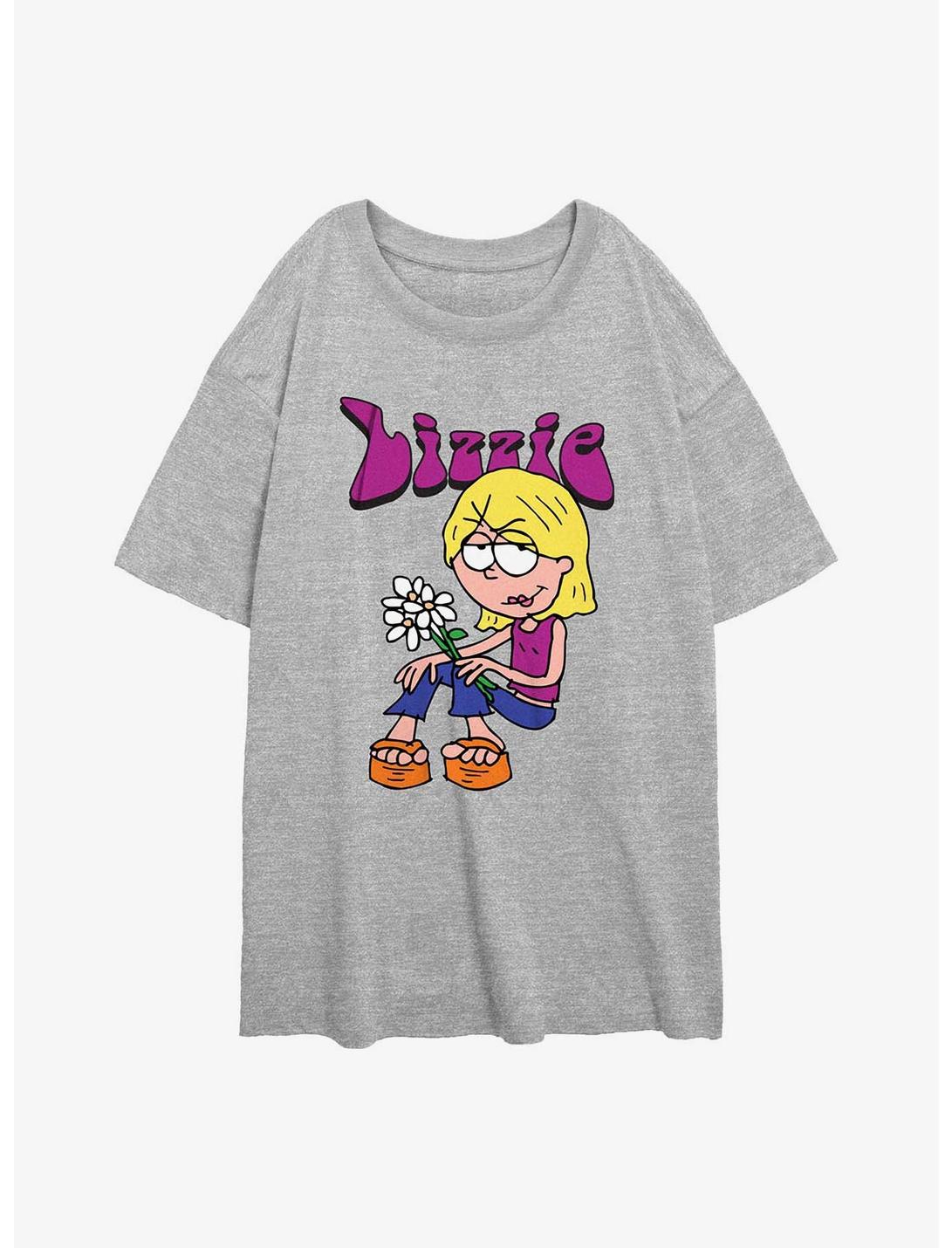 Disney Lizzie McGuire Chillin With Bouquet Girls Oversized T-Shirt