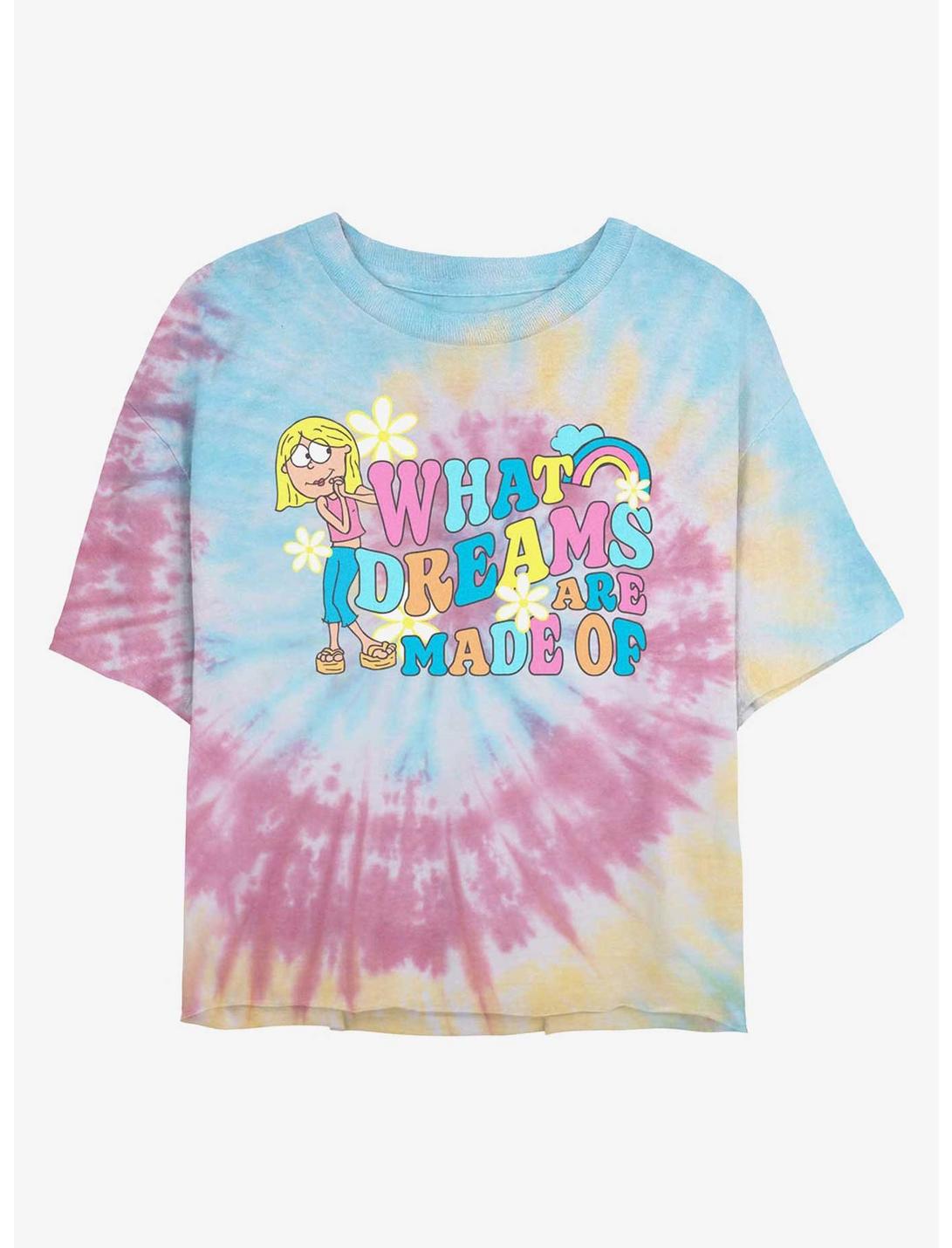 Disney Lizzie McGuire Dreams Are Girls Tie-Dye Crop T-Shirt