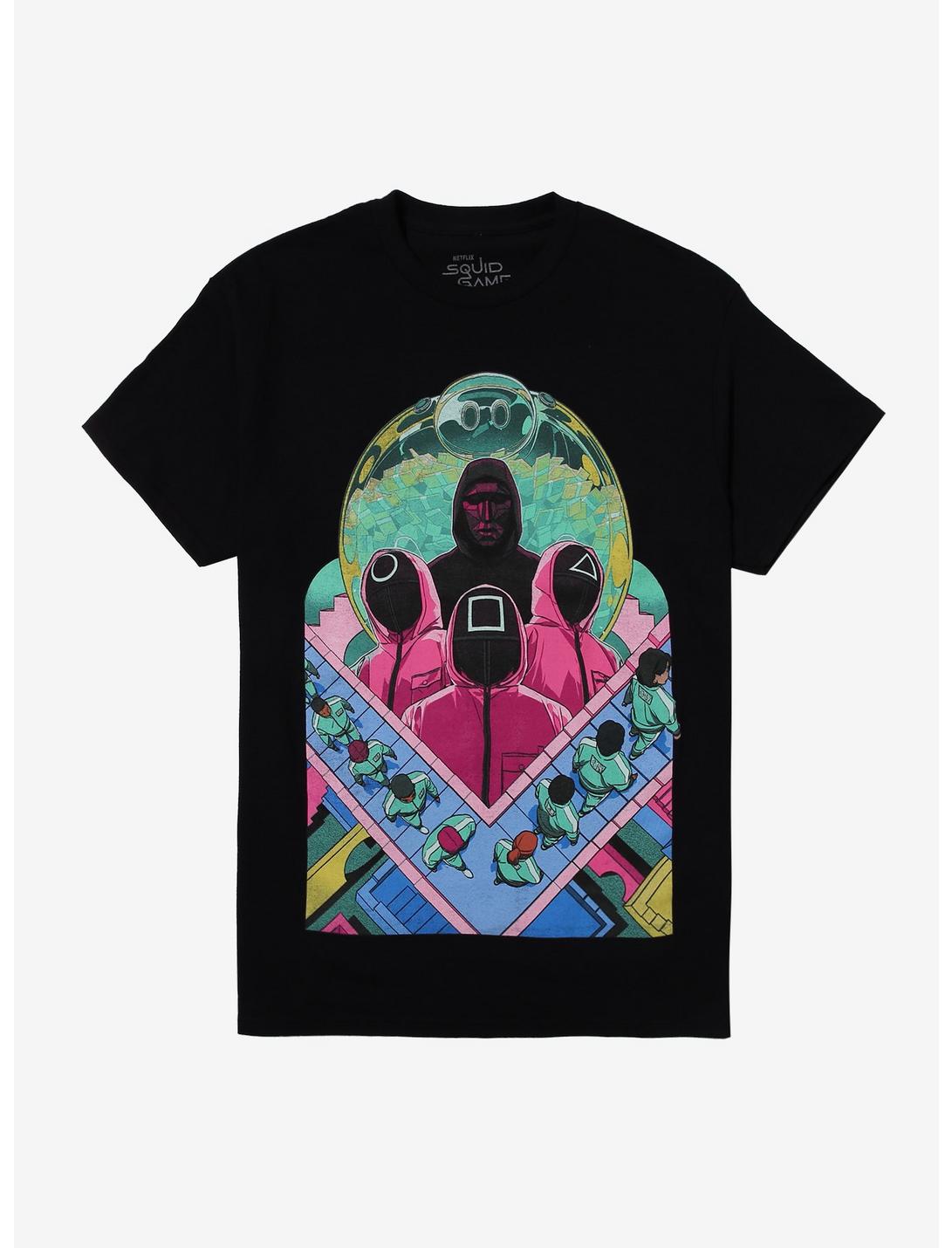 Squid Game Group Walking T-Shirt