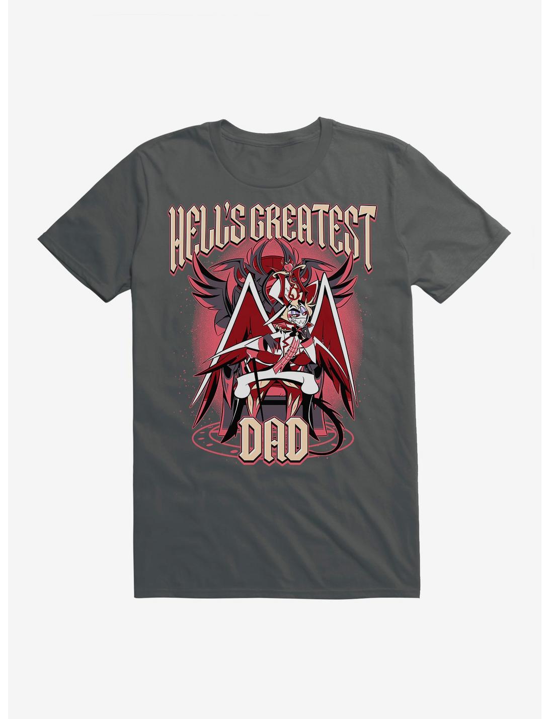 T-shirt Lucifer « Le meilleur papa des enfers » d'Hazbin Hotel