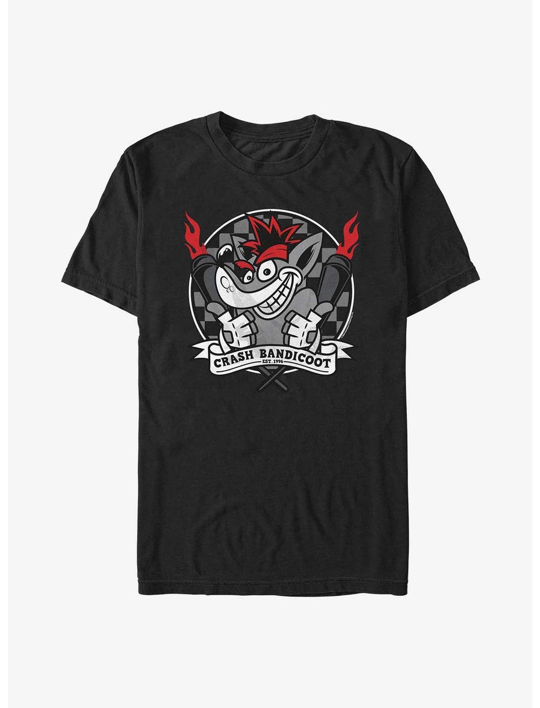 Crash Bandicoot Vintage Cartoon T-Shirt