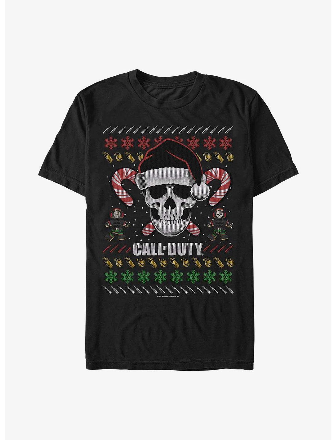 Call of Duty Ugly Christmas Skull T-Shirt