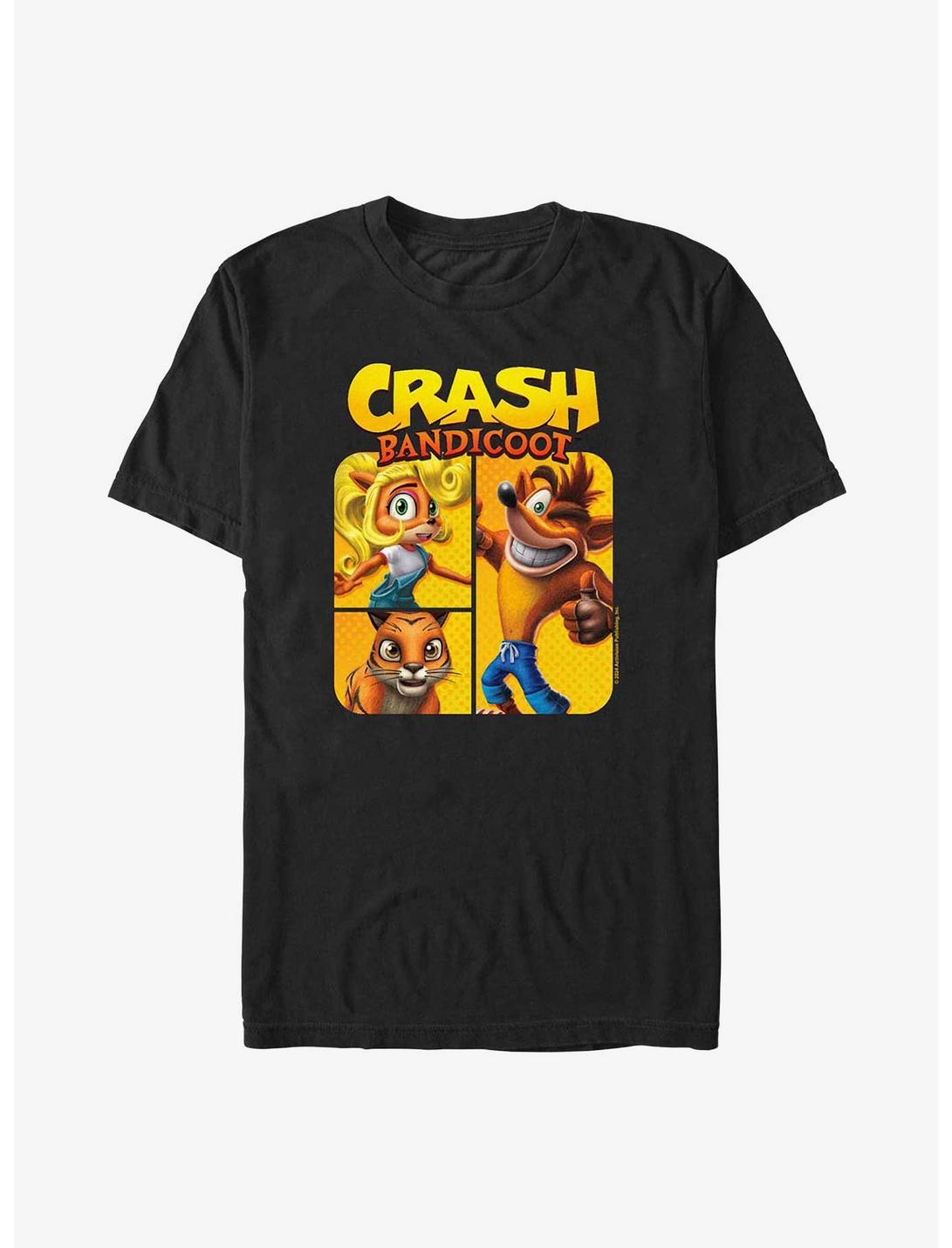 Crash Bandicoot Crash And Friends T-Shirt