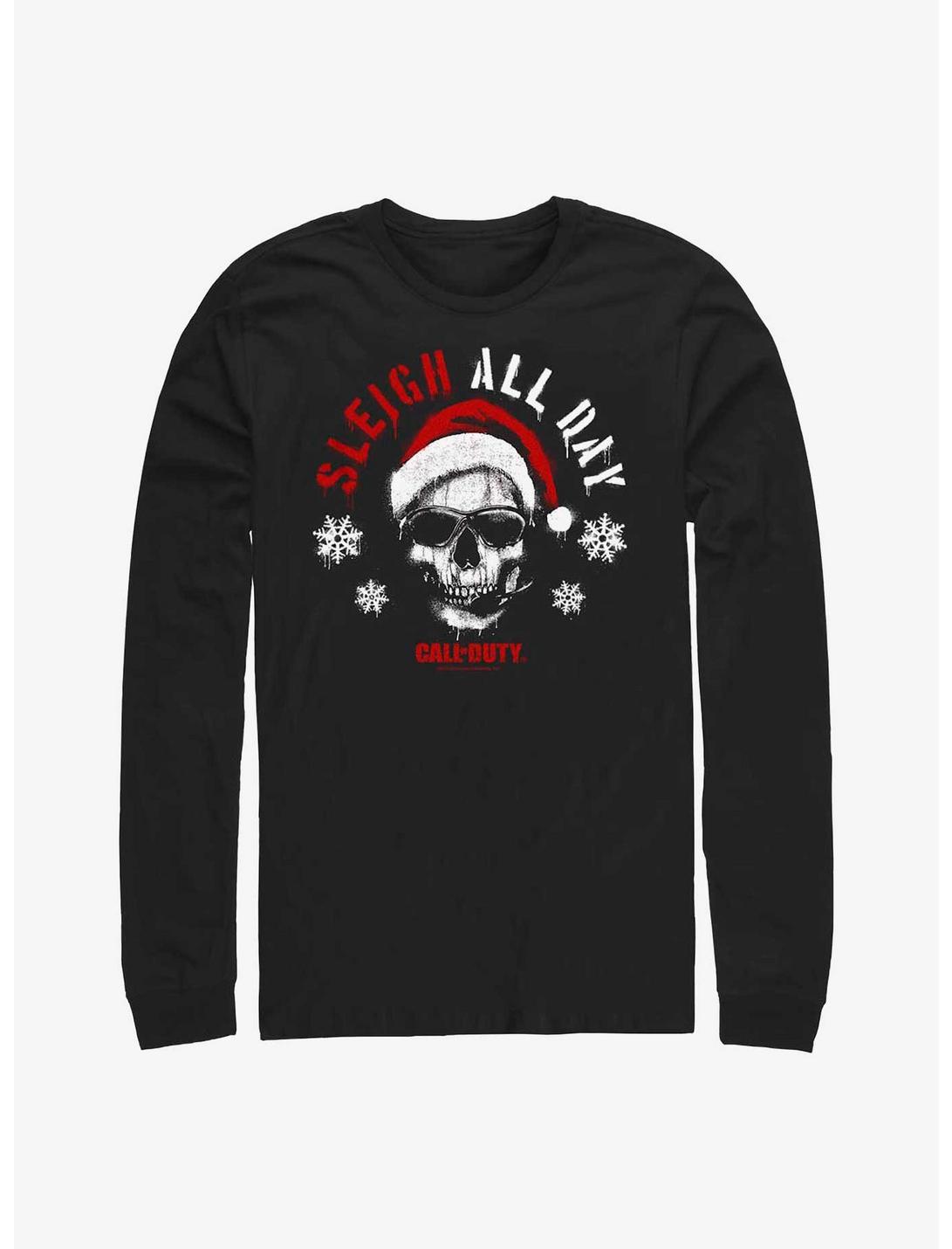 T-shirt manches longues Call of Duty « Sleigh All Day »