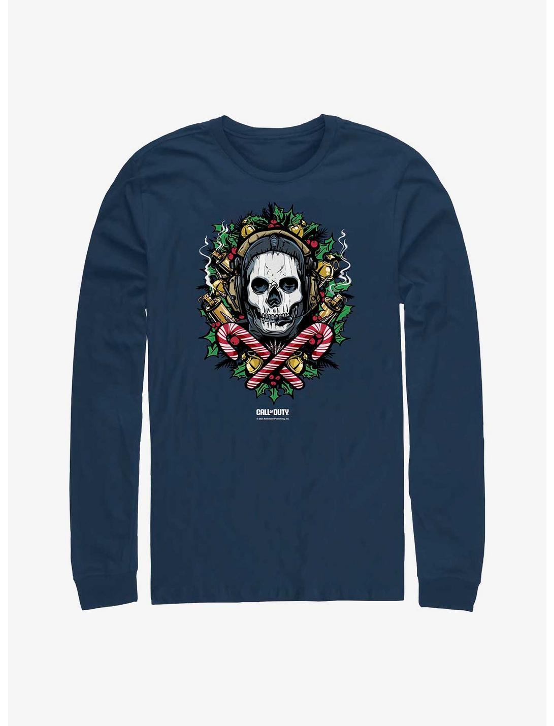 Call of Duty Warfare Wreath Long-Sleeve T-Shirt