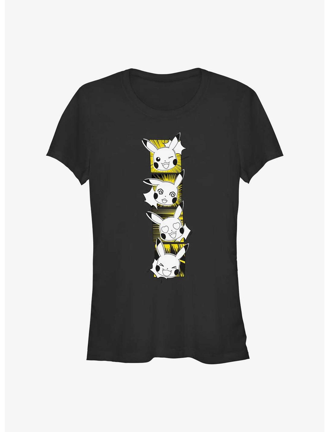 Pokemon Pikachu Emotions Girls T-Shirt
