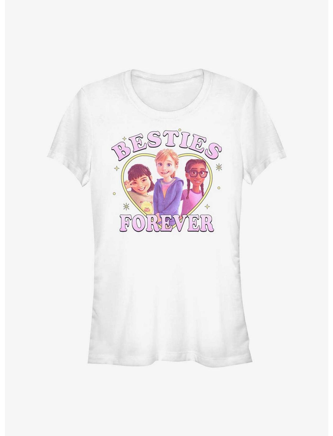 Disney Pixar Inside Out 2 Three Besties Forever Girls T-Shirt